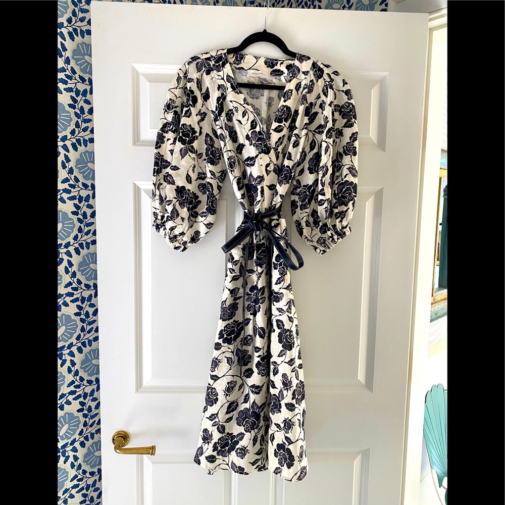Zimmerman Linen floral maxi dress
